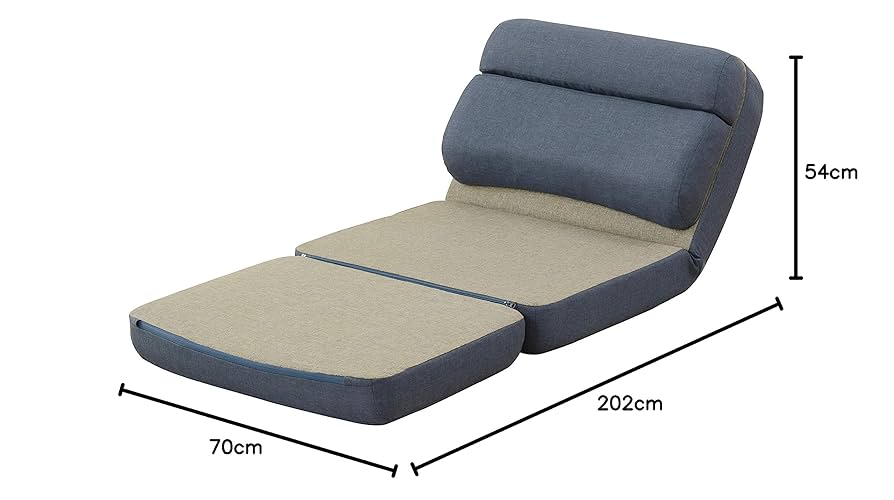 Amazon｜セルタン 幅約70cm 3WAY コンパクト 1人掛け ツートン